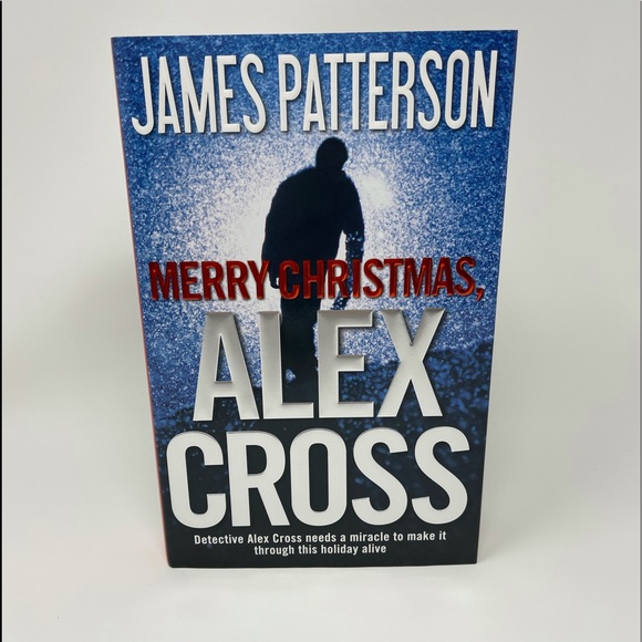MERRY CHRISTMAS, ALEX CROSS Hardback Book - Picture 1 of 7